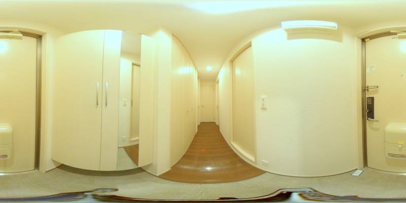 パノラマ画像玄関