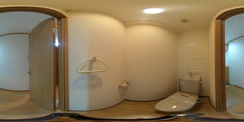 パノラマ画像トイレ