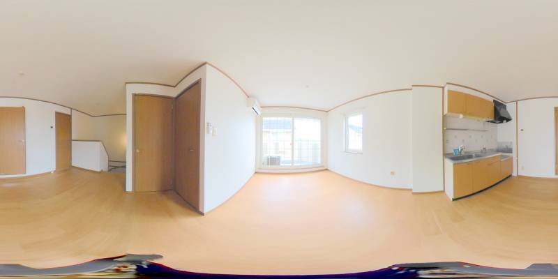 パノラマ画像リビング