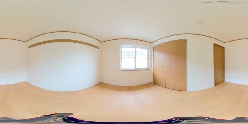 パノラマ画像洋室