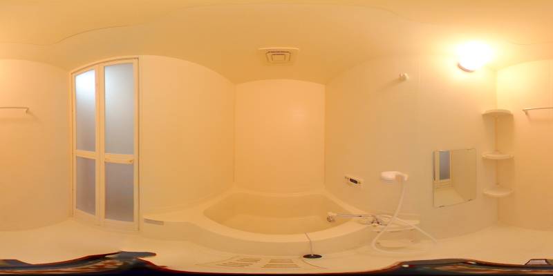 パノラマ画像バスルーム