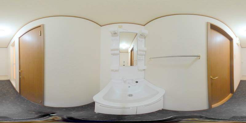 パノラマ画像洗面所