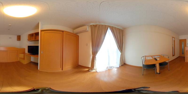 パノラマ画像洋室