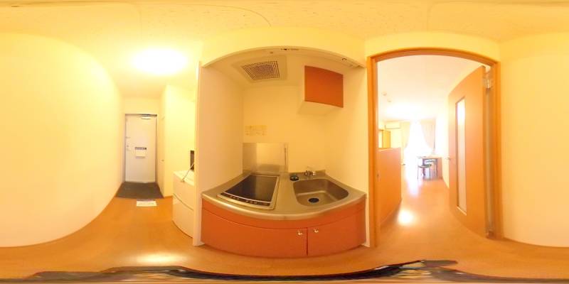 パノラマ画像キッチン