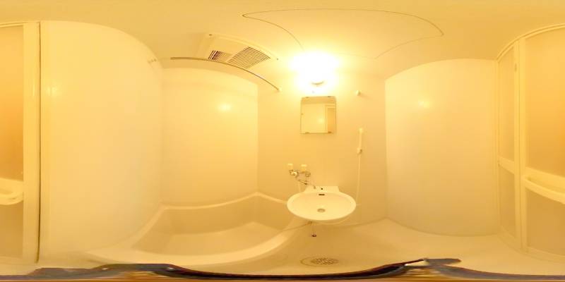 パノラマ画像バスルーム