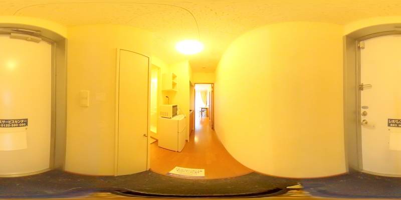 パノラマ画像玄関