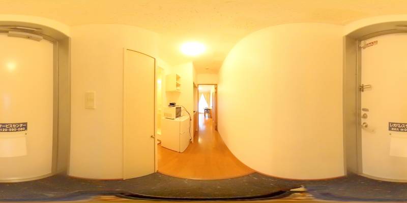 パノラマ画像玄関