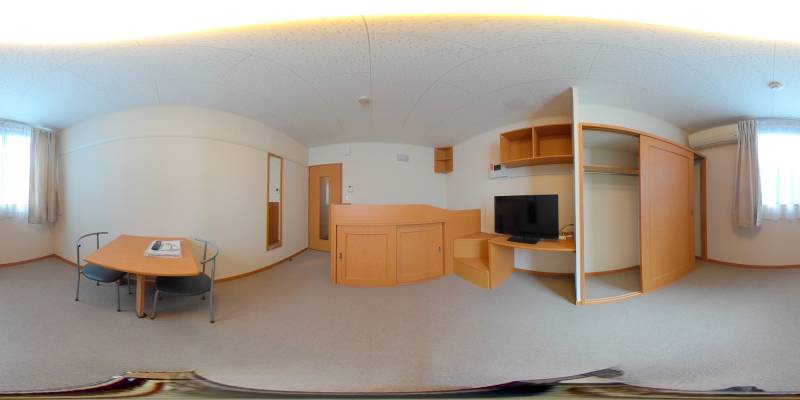 パノラマ画像洋室