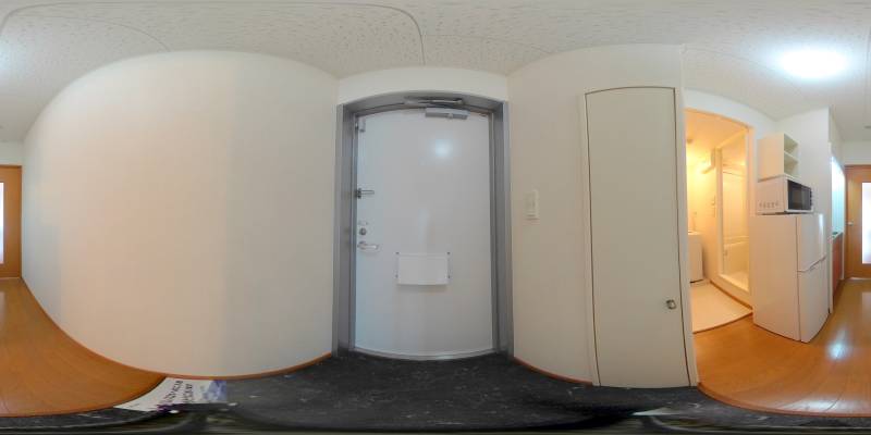 パノラマ画像玄関