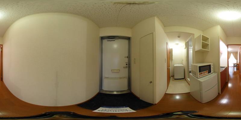 パノラマ画像玄関