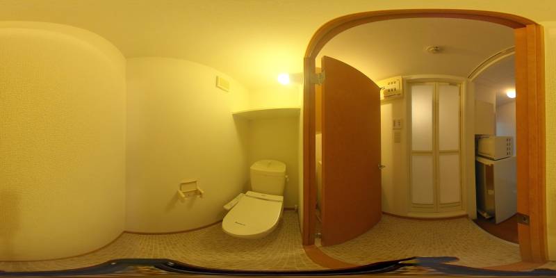パノラマ画像トイレ