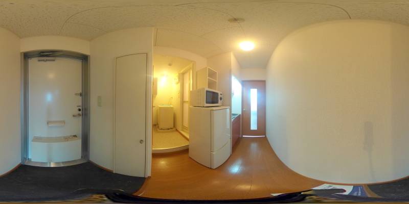 パノラマ画像玄関