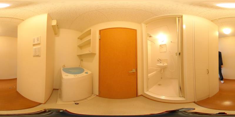 パノラマ画像洗面所