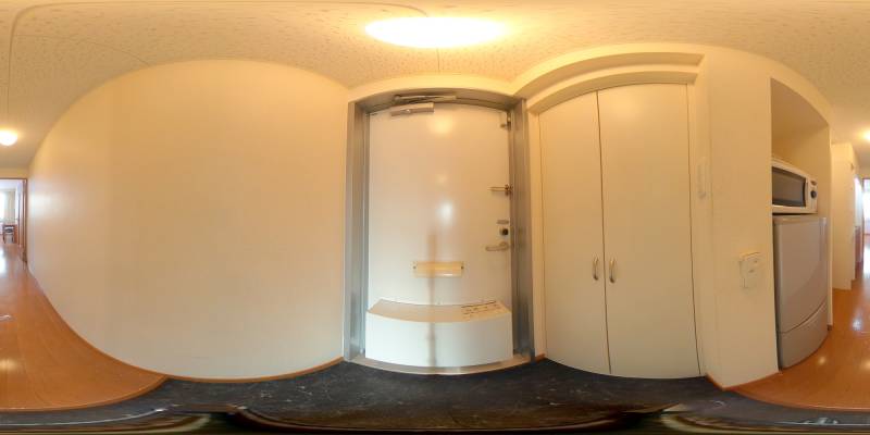 パノラマ画像玄関