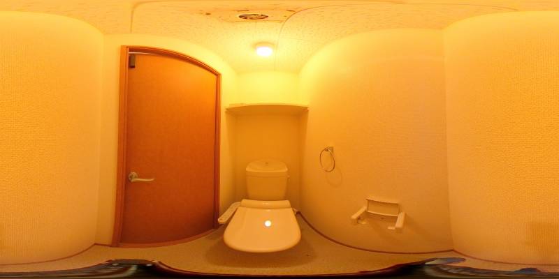 パノラマ画像トイレ