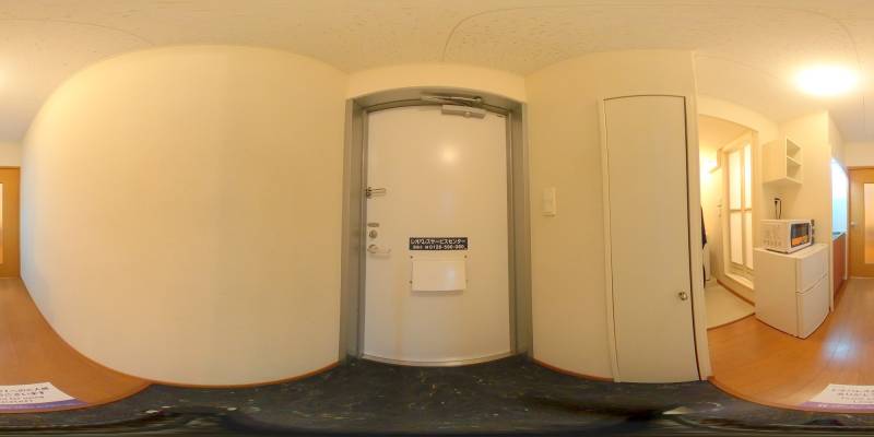 パノラマ画像玄関