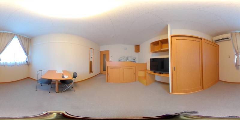 パノラマ画像洋室