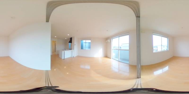 パノラマ画像リビング