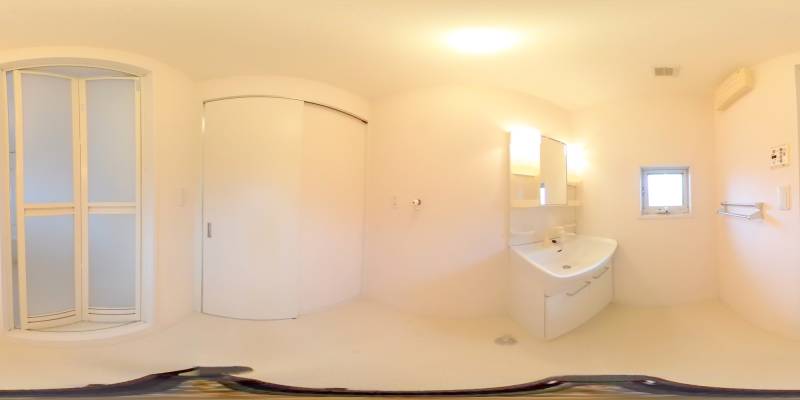 パノラマ画像洗面所