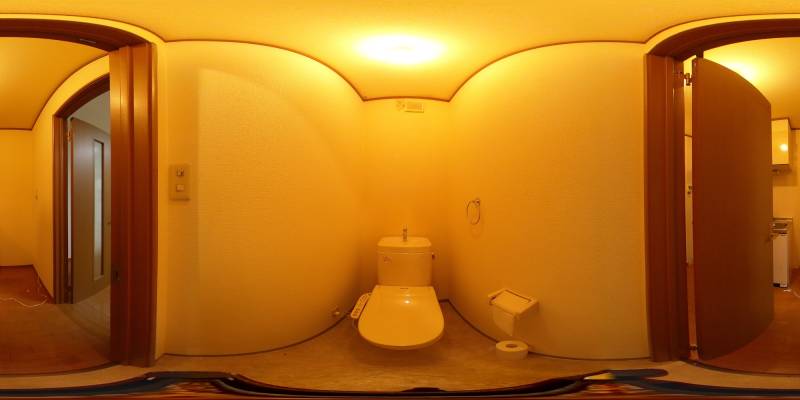 パノラマ画像トイレ