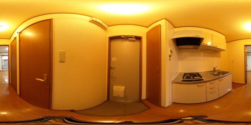 パノラマ画像玄関