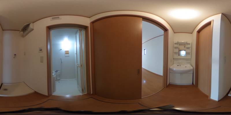 パノラマ画像洗面所