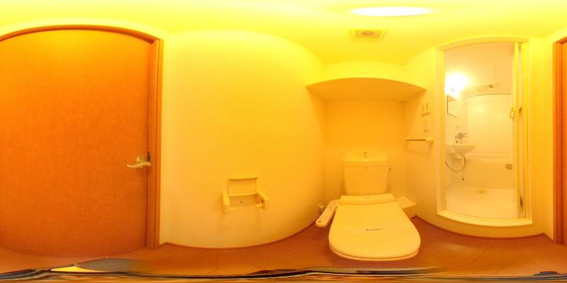 パノラマ画像トイレ