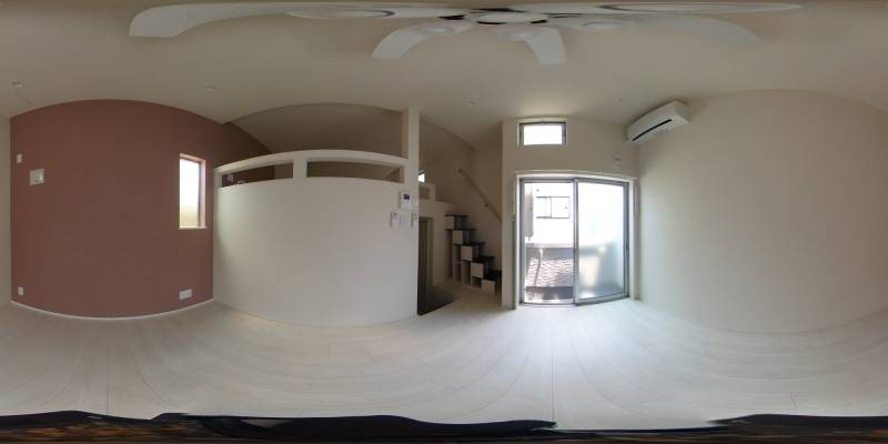 パノラマ画像洋室