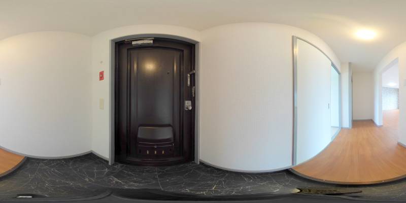 パノラマ画像玄関