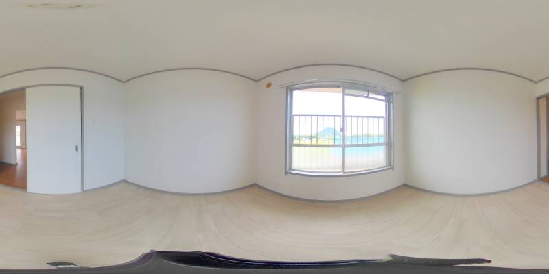 パノラマ画像洋室