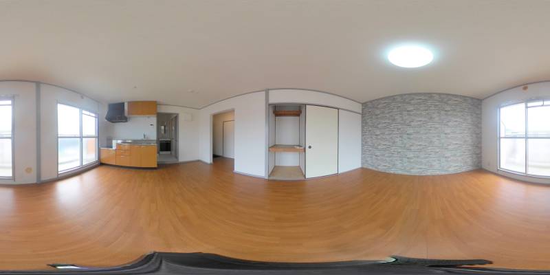 パノラマ画像リビング