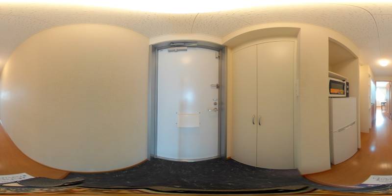 パノラマ画像玄関