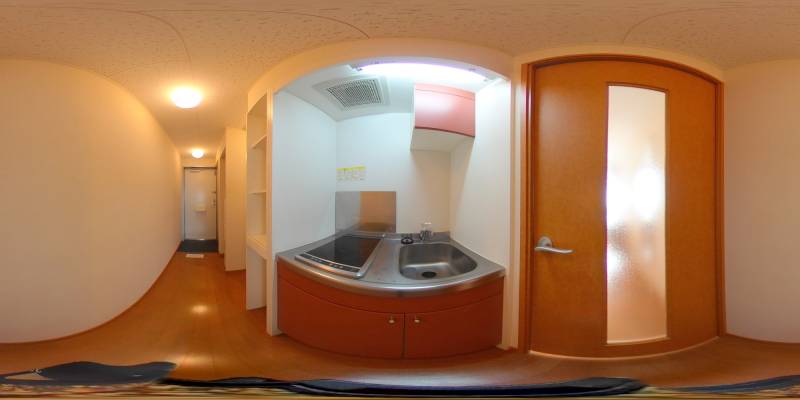 パノラマ画像キッチン