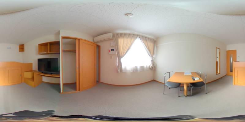 パノラマ画像洋室