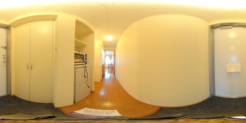 パノラマ画像玄関