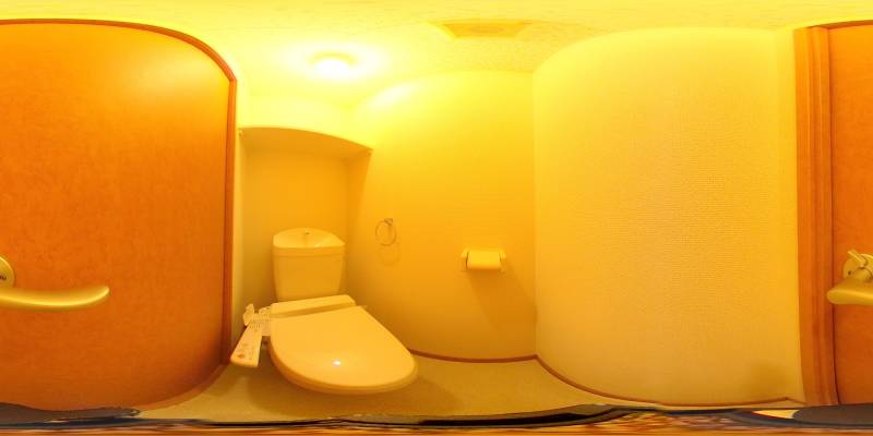 パノラマ画像トイレ