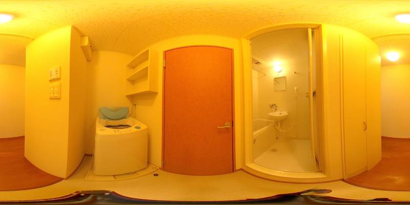 パノラマ画像洗面所