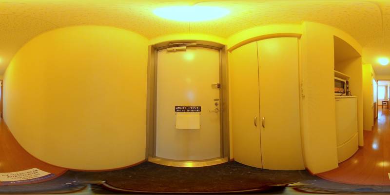 パノラマ画像玄関