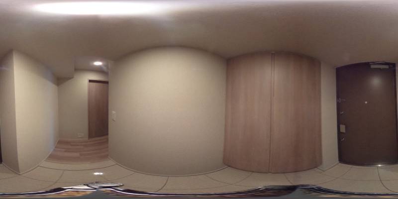 パノラマ画像玄関