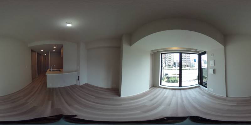 パノラマ画像リビング