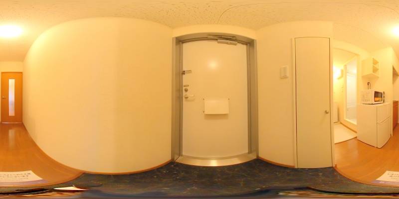 パノラマ画像玄関