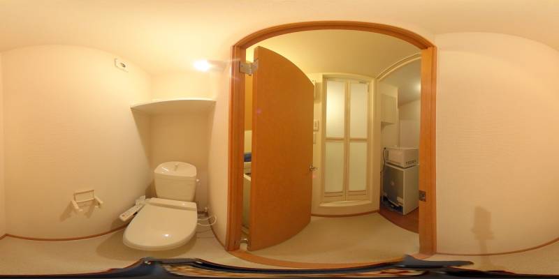 パノラマ画像トイレ