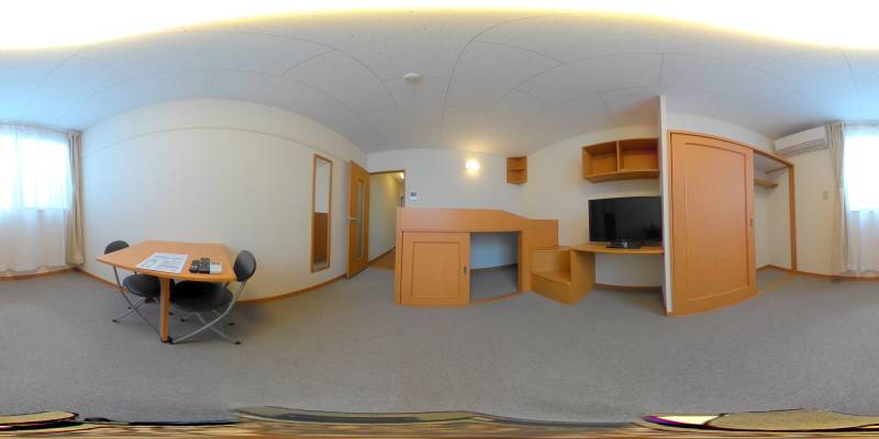 パノラマ画像洋室