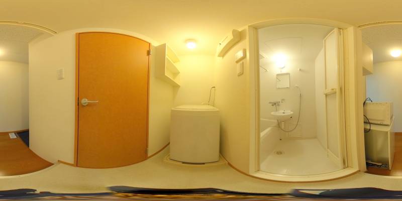 パノラマ画像洗面所