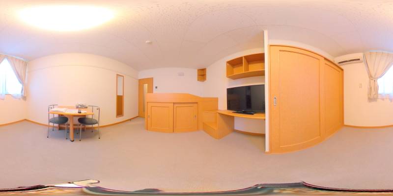 パノラマ画像洋室