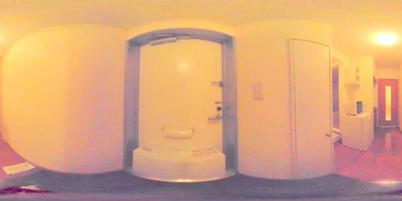 パノラマ画像玄関