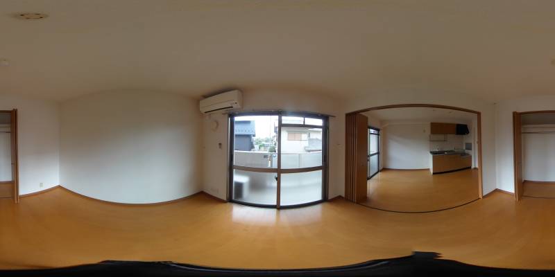 パノラマ画像洋室