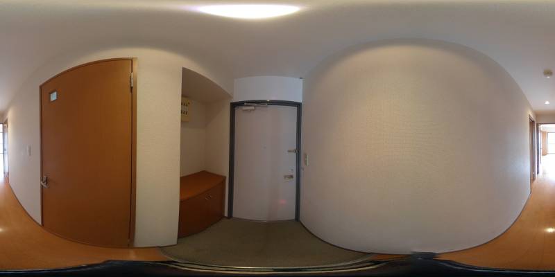 パノラマ画像玄関