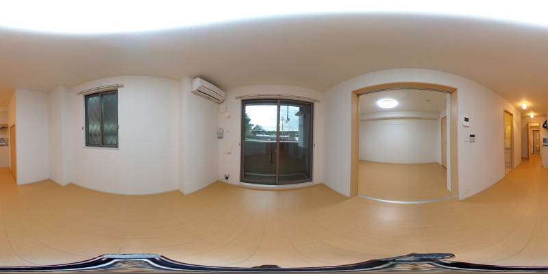 パノラマ画像リビング