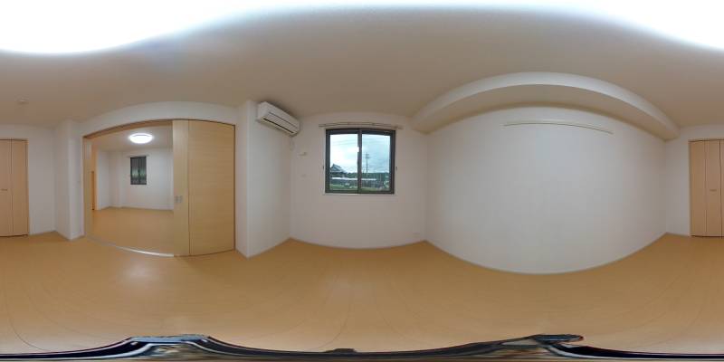 パノラマ画像洋室